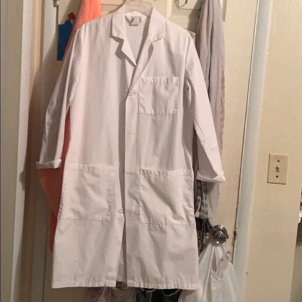 White lab coat